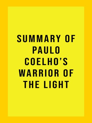 cover image of Summary of Paulo Coelho's Warrior of the Light